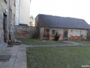 Hof mit Schuppen